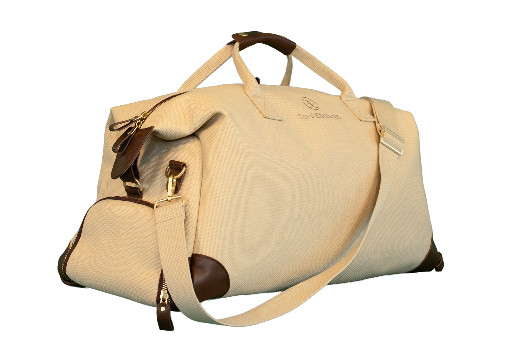 handcrafted Heritage Canvas Duffle Bag by Elfenbergh