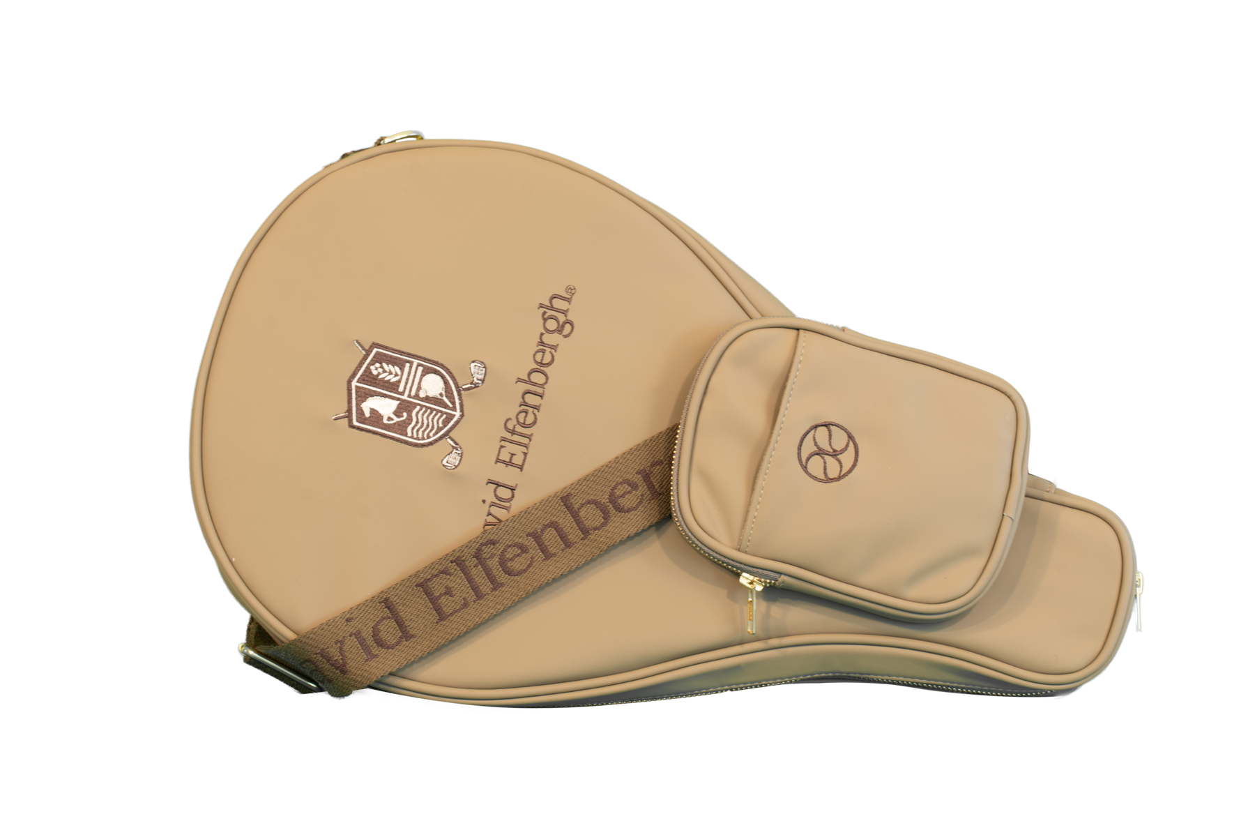 premium material detail of Heritage padel racket bag