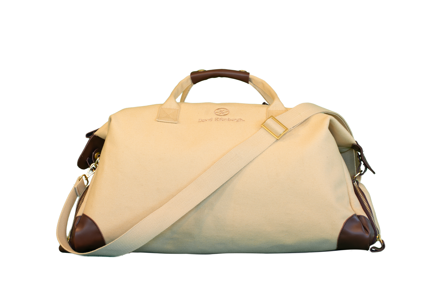 handcrafted Heritage Canvas Duffle Bag by Elfenbergh
