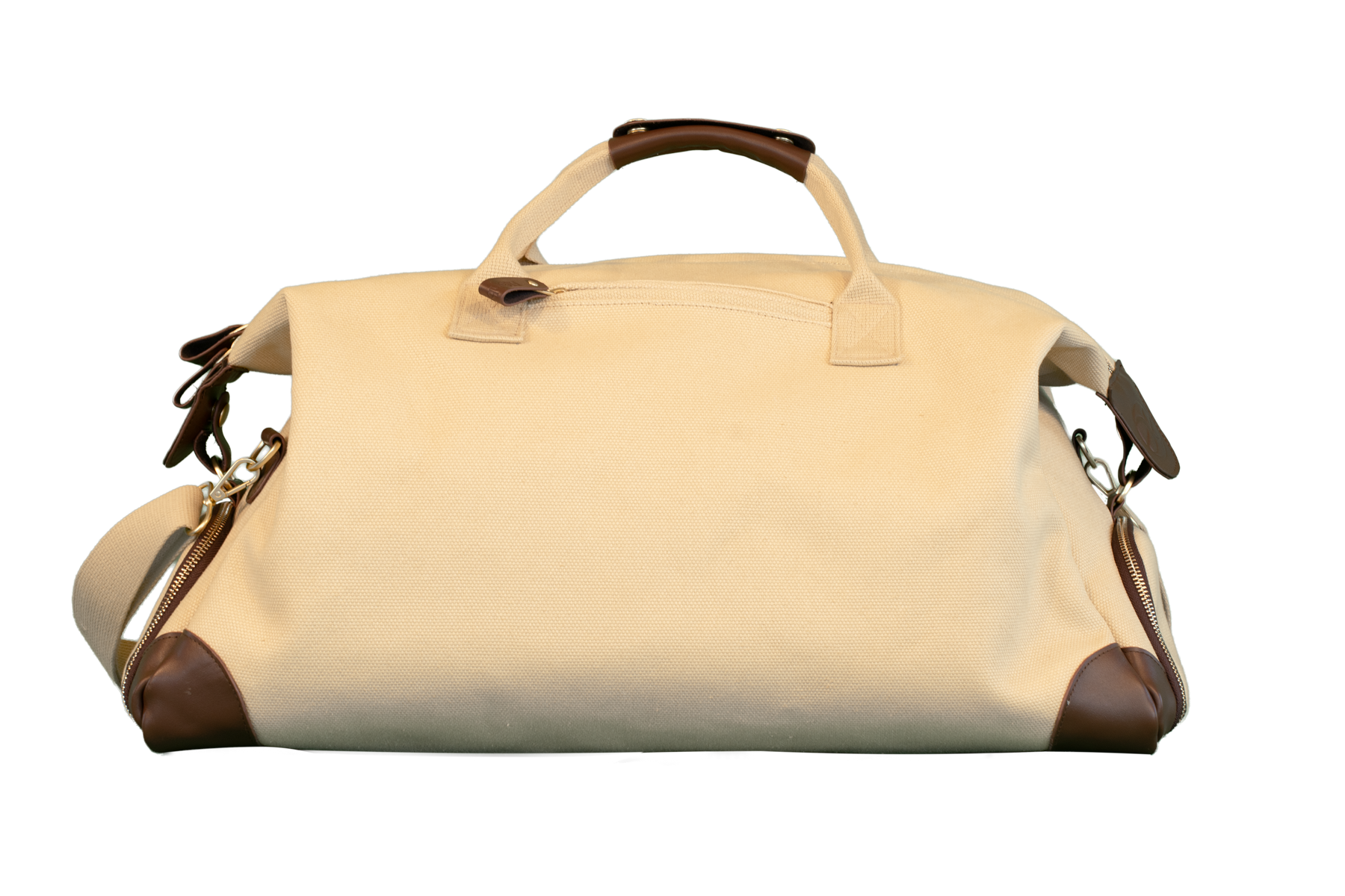 canvas material detail of handcrafted Heritage Canvas Bag