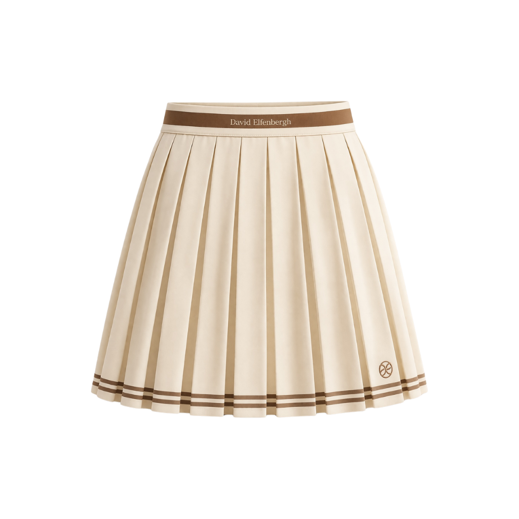 Aurelia Pleated Skirt by Elfenbergh for performance on and off the court